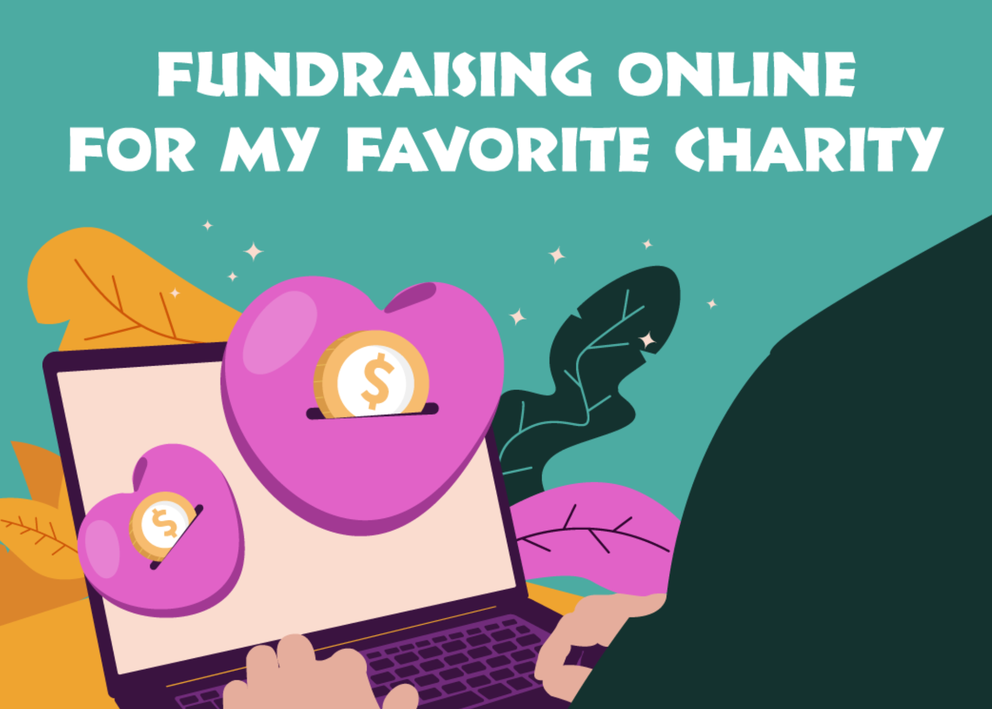 A follower on Facebook and Instagram can fundraise